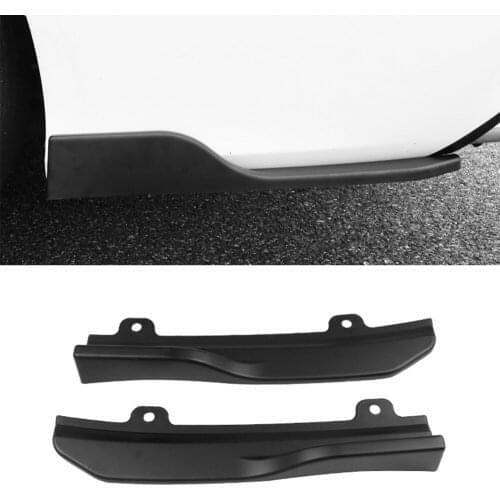 For Honda 10th Accord X 2018 2019 2020 Rear Bumper Air Spoiler Side Body Trim Wing Matt Black ABS Car Accessories