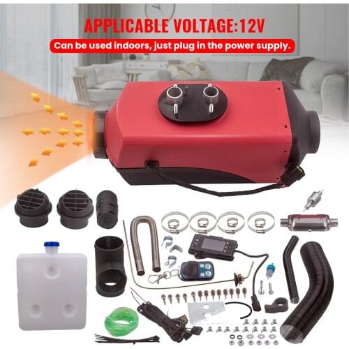 12V 2KW-5KW Air Diesel Heater with LCD Switch Silencer Remote Control Car Heater Winter Warm For Truck Boat Trailer Bus