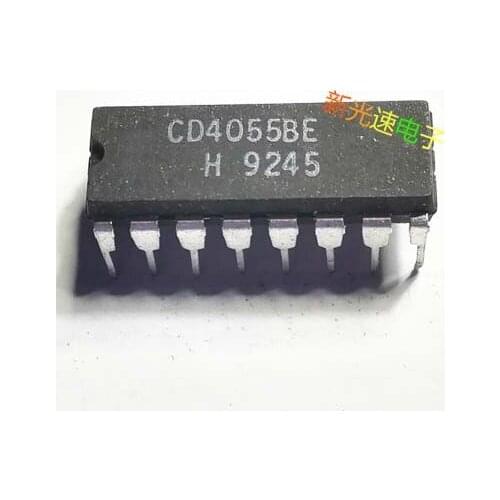 5pcs/lot CD4055BE CD4055 DIP-16 In Stock