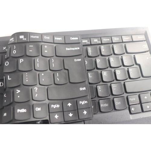 Keyboard Cover for Lenovo Thinkpad Soft-Touch Ultra-Thin Keyboard Protector, Re-sterilizable and Waterproof UK Language Version