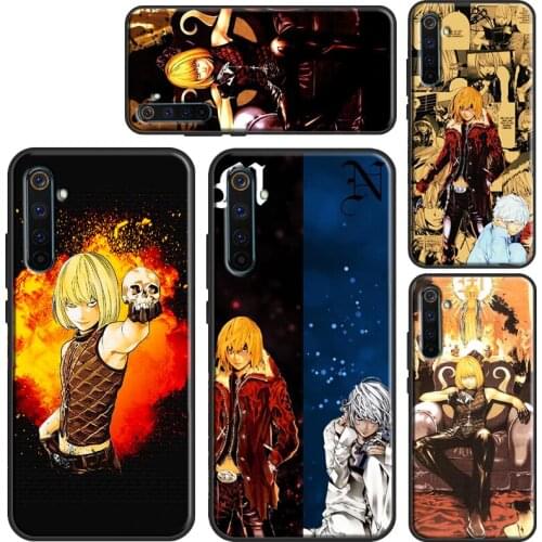Mello Death Note Anime Case For OnePlus 9 8 Pro Nord 7T 8T 9R Cover For Realme C3 C21 C11 C15 GT Neo 6 7 8 Q3 Pro