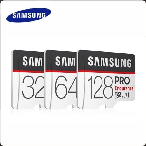 Samsung PRO Endurance Micro SD Card 32GB 64GB 128GB 100MB/s U1 Class10 TF Card UHS-1 Trans Flash Memory Card For Video