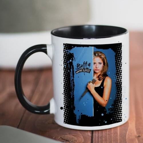 Buffy the Vampire Slayer Coffee Mug 11oz Ceramic Creative Milk Tea Cup Friends Gift