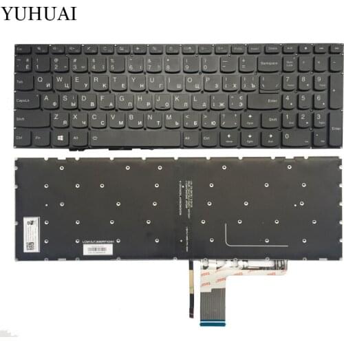 NEW RU laptop keyboard FOR Lenovo V310-15 V310-15ISK V310-15IKB RU keyboard with Backlight