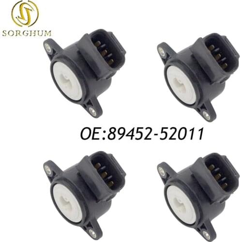 New 4pcs Throttle Position Sensor TPS For Toyota Yaris 1.3 T3 89452-52011 894252030 8945252011 89452 52011