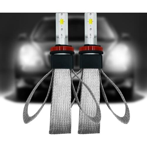 T9-H8/H9/H11 LED car headlight 3 color temperatureswitch freely 3000K 4300K 6000K 60W 9600LM waterproof Highlight high quality