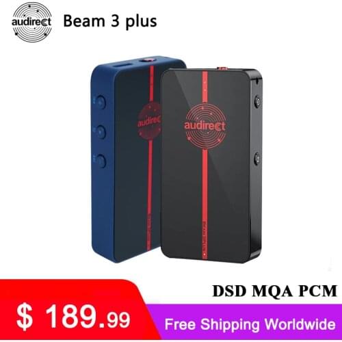 Hilidac Audirect Atom Pro MQA DAC ESS9218C Pro Lossless Portable Headphone Amplifier AMP USB TYPE-C/Lightning PCM 32Bit/384kHz
