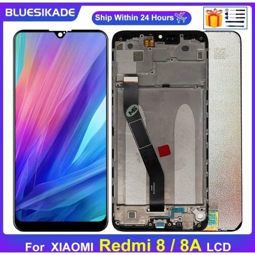 6.22" For Xiaomi Redmi 8 LCD Display Touch Screen Digitizer For Redmi 8A Display LCD M1908C3IC MZB8255IN Replacement Parts