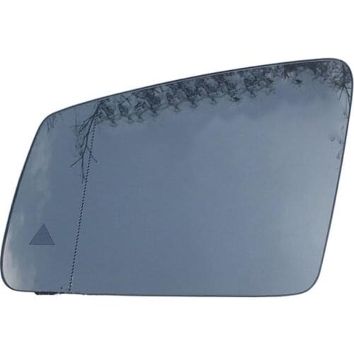 1 Pair Wide Angle Replacement Heated Blind Spot Warning Wing Rear Mirror For Mercedes-Benz C E S GLA GLK Class W204 W212 W221