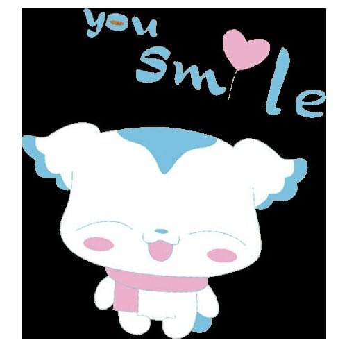 1PCS Animals dog spotted Poodle Sticker Iron on Patches for Clothing Thermo Stickers Heat Transfers Patch Applique Kids Clothes