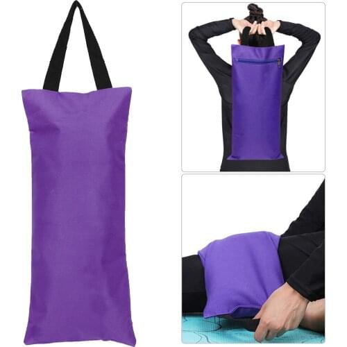 2Pcs Yoga Sandbag 41x18cm No Fill Freeweight Sandbag Thin Arm Adjustable Weight Yoga Fitness Training kick Sand Bag