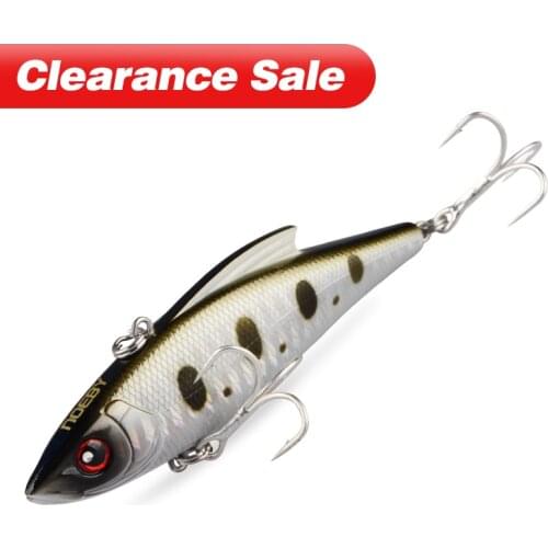 90mm Sinking Fishing Lures Lipless Crankbaits Hard Artificial VIB Vibration Baits All Depth Winter Ice Tackle Sea Fishing