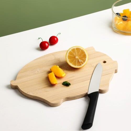 Household mildew-proof solid wood cutting board small dormitory mini panel food supplement