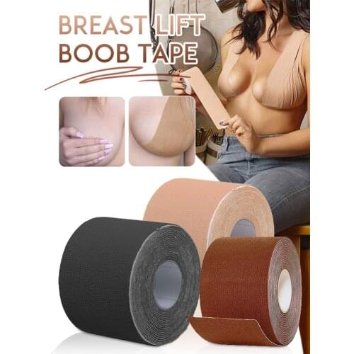 Tape Bras for Women Sexy Adhesive Invisible Bra Nipple Pasties Covers Breast Boob Tape Push Up Bralette Strapless Sticky Pads