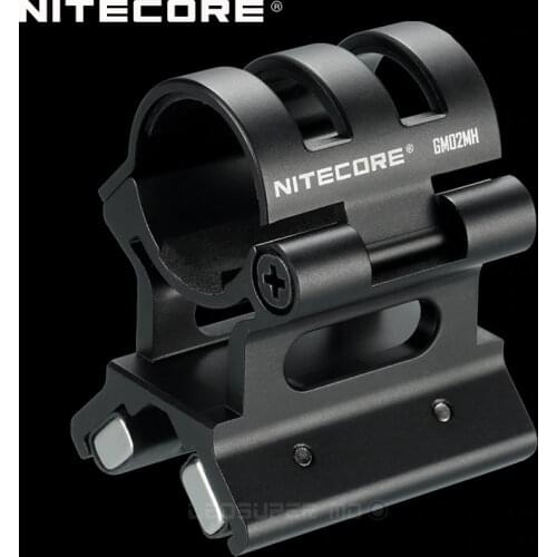 Flashlight Holder Nitecore GM02MH Magnetic Bace Gun Mount is Suitable for SRT7GT/ P12GTS/ MH40GTR