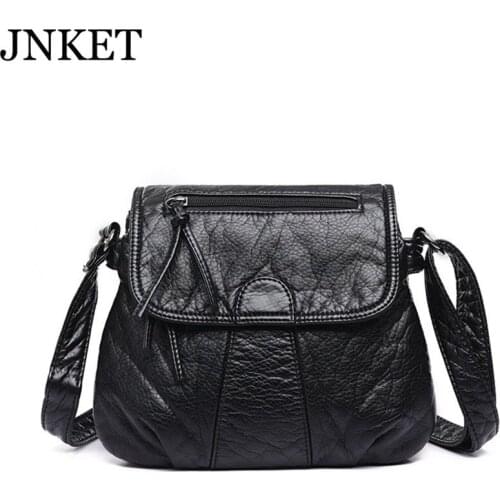 JNKET Pretty Women‘s Satchel Bag PU Leather Messenger Bag Soft Waterproof Shoulder Bag Outdoor Fashion Casual Crossbody Bag