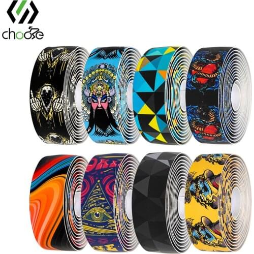 CHOOEE Bicycle Handlebar Tape,Professional EVA Damping Anti-Vibration Wrap Cycling Road Bike Handle Bar Tapes