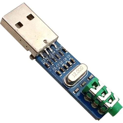 Mini USB DAC Mini USB DAC decoder PCM2704 USB sound card analog DAC decoder board