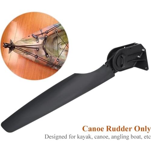 Aluminum Alloy Canoe Kayak Boat Tail Kayak Rudder Direction Foot Control Steering System Tool Kit Kayak Accessories