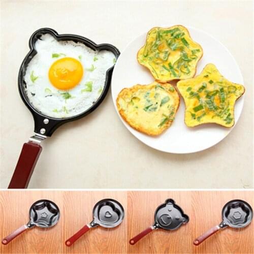Nonstick Frying Pan Stainless Mini Breakfast Egg Frying Pans Cooking Tools Kitchen Accessoories cookware kitchen Cuisine