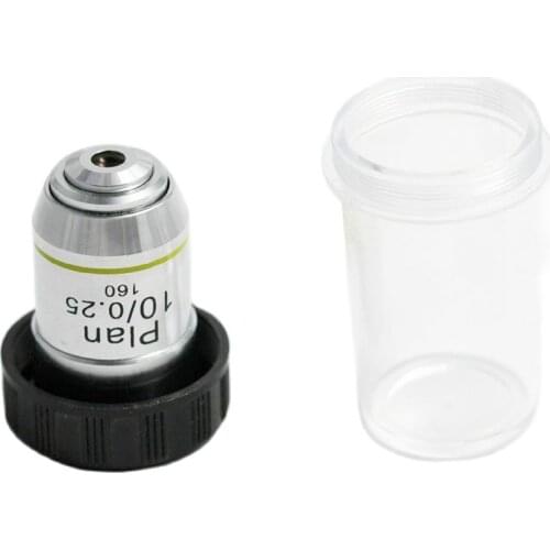 New 10X PLAN Achromatic OBJECTIVE Lens FOR METALLURGICAL MICROSCOPES! Free Shipping