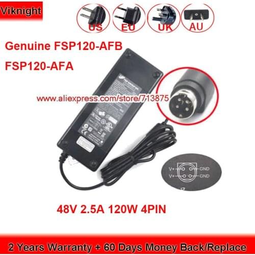 Genuine FSP120-AFB FSP120-AFA 48V 2.5A 120W Ac Adapter for Switch SG300-10p SF302-08P SF302-08P 8-PORT 10 100 POE Power Supply