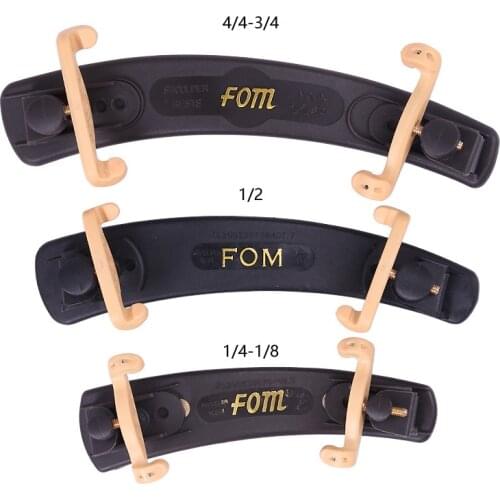 FOM Plastic Material violin Shoulder Rest ME-044 for 4/4 3/4 1/2 1/4 1/8 Violin shoulder rest