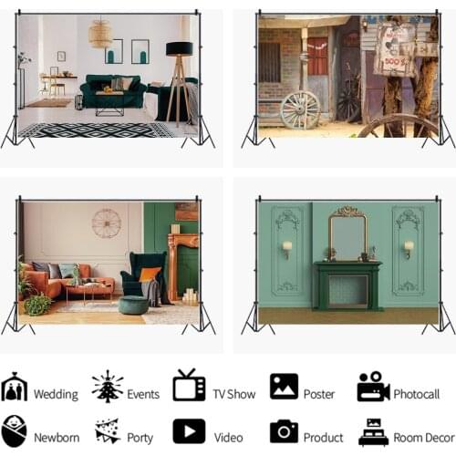 Simple Interior Decoration Style Wedding Birthday Party Love Portrait Photographic Backdrop Photo Background For Photo Studio