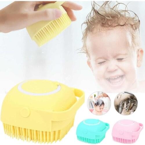 Shampoo Cups Silicone Peeling Shower Brush