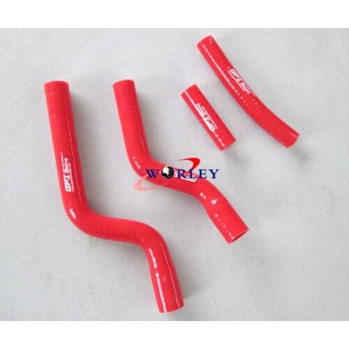 For YAMAHA YZ250F YZF250 2007 2008 2009 silicone radiator hose RED