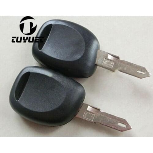 Replacement Key Shell for Renault Transponder Key Case Blanks Uncut Blade