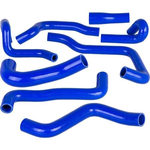 Coolant Pipe Silicone Radiator Heater Hose Kit for VW Golf MK2 1.8 GTi 8V