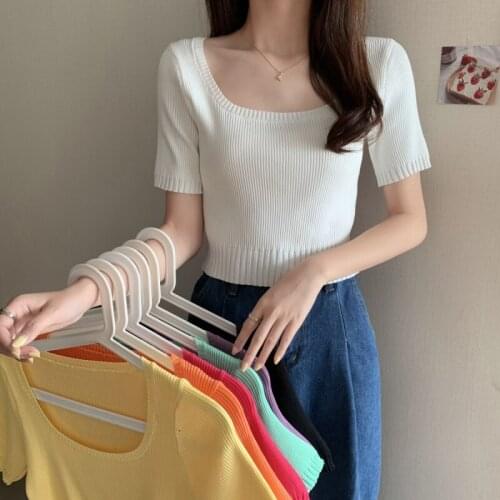 WAVMIT Women's Cropped T-shirts