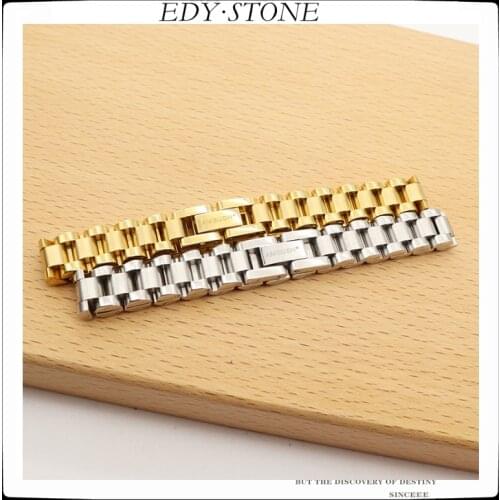 EDY 21SS New Hip Hop Punk Personality rlx Three Rows Polishing Titanium Steel Strap Type Bracelet For Men Women Girl Jewelry