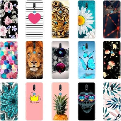 For Nokia 2.4 Case Soft TPU Silicone Protect Cover For Nokia2.4 Case Animals Patterned Capa For Nokia 2.4 Phone Coque Funda Bag