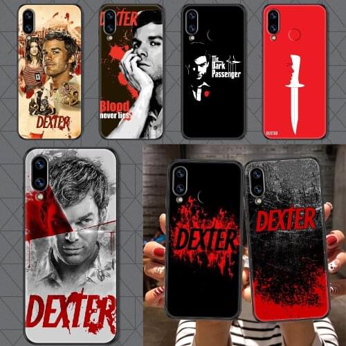 Dexter TV Phone case For Huawei Honor 6 7 8 9 10 10i 20 A C X Lite Pro Play black pretty coque luxury Etui 3D shell painting