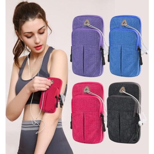 Phone case with armband Waterproof Outdoor Sport Arm Pouch Bag 6.0" Universal Mobile Phone Bags Holder For iPhone On Hand Sports