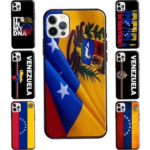 Venezuela Flag Coat Of Arms For iPhone 12 Pro Max mini Case For iPhone 11 Pro Max XS 7 8 Plus X XR SE 2020 Cover