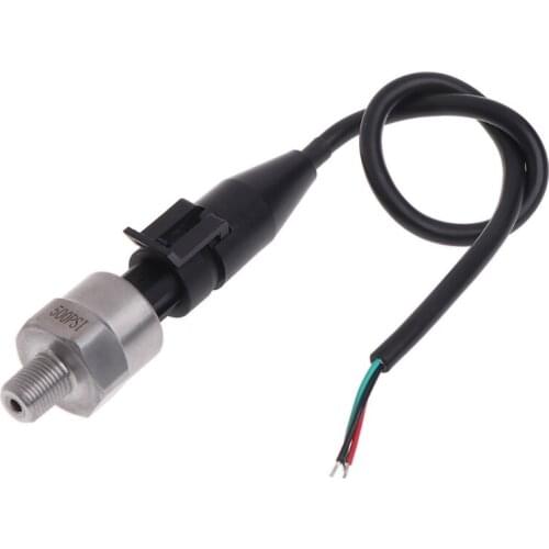 DC5V 1/8NPT Pressure Transducer Transmitter Sensor Stainless Steel Oil Air Water