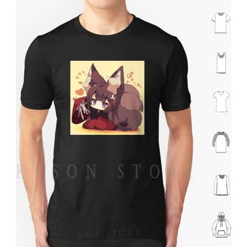 Amagi Chibi-Azur Lane T Shirt Cotton Men Diy Print Azur Lane Anime Azur Lane Atago Manga Akagi Enterprise Waifu Azur