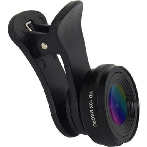HD 10x Macro Phone Lens, Distortion-free Camera Phone, External Macro Lens