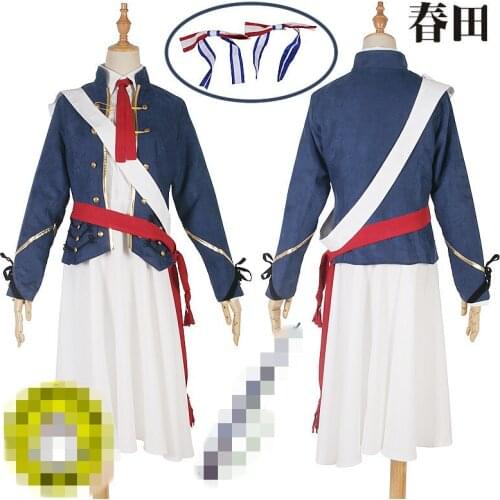2019 Anime Girls Frontline Springfield M1903 Cosplay Costume school uniforms coat dresses halloween costumes for women adult