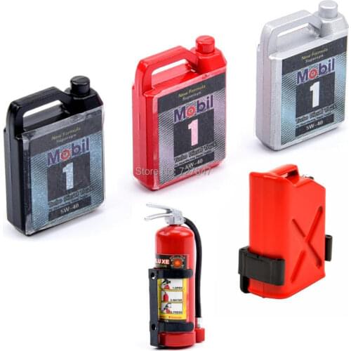 Tank Motor Oil Box Fire Extinguisher For 1/10 RC Crawler Car TRX4 RC4WD D90 Axial Scx10 Wraith CC01 Tamiya VS4 RC Car Decoration