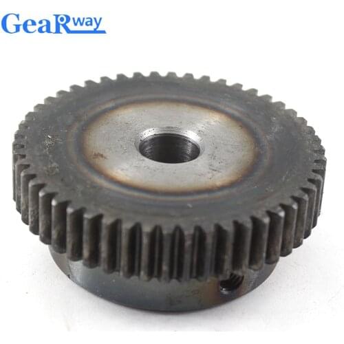 Metal Gear Wheel 1Module 45T 45Steel Rc Super Pinion Gears Wheel 6/8/10/12/15mm Bore 1 Mould 45Teeth Metal Gear for Motor