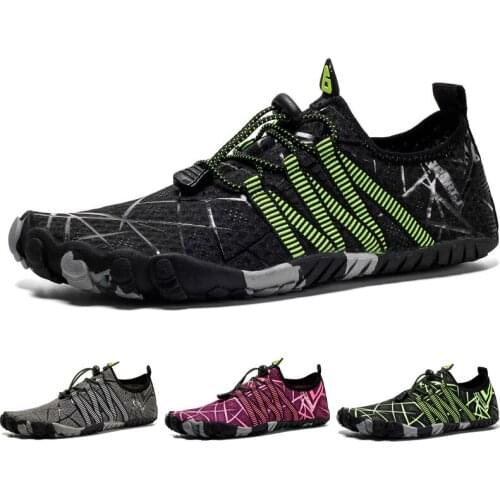 Men Women Wading Water Shoes Soft Beach Shoes Outdoor Barefoot Upstream Sneakers Aqua Shoes Swimming Diving Fishing Sandals Big