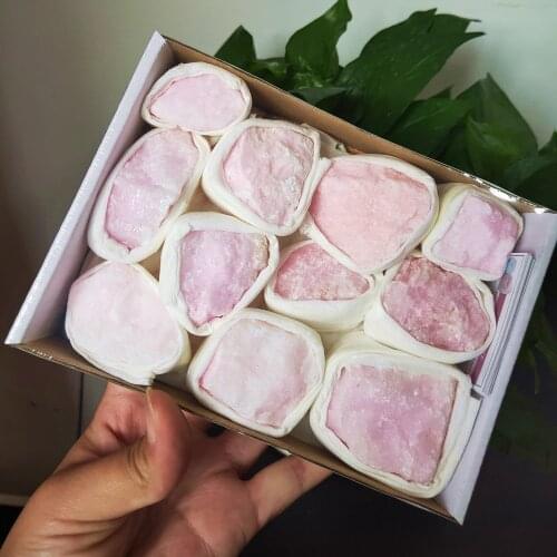 Natural pink Aragonite crystal pink Quartz konilite Raw Mineral Reiki Stones Specimen Decor Crystals healing