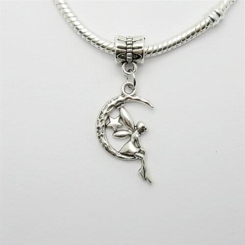 Wholesale lots 25PCS fit Pandora charm bracelet DIY pendant beads dangle Angel charms for jewelry making