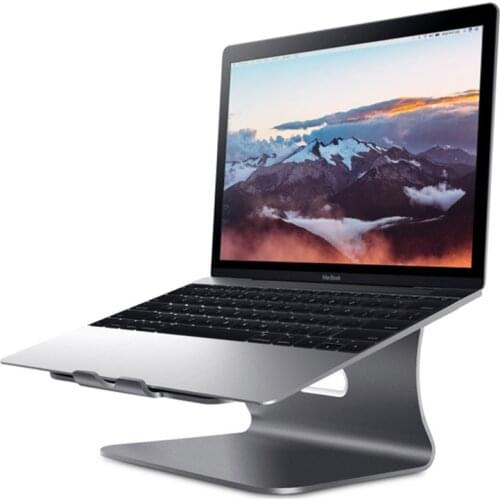 Laptop Stand Desktop Aluminum Cooling Holder Ergonomics Heighten Notebook Bracket for Apple Macbook Air Pro