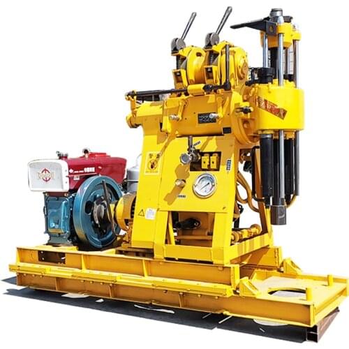Durable 100m Deep Rock Borehole Soil Underground Water Well Drilling Rig Machine for Sale