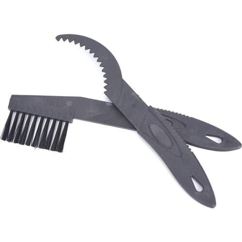 2Pcs Bicycle Chain Cleaner Scrubber Brushes Mountain Bike Wash Tool Set Cycling Cleaning Kit Bicycle Repair Tool Accessories